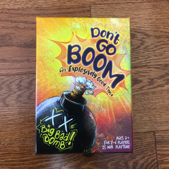 Games Dont Go Boom Card Game Poshmark